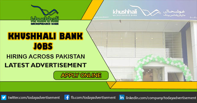Khushhali Bank Jobs